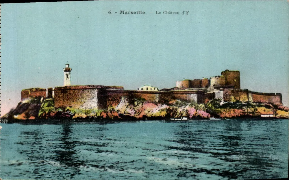 Marseille — Le Château d'If — éditeur imprimeur non visible - Frente