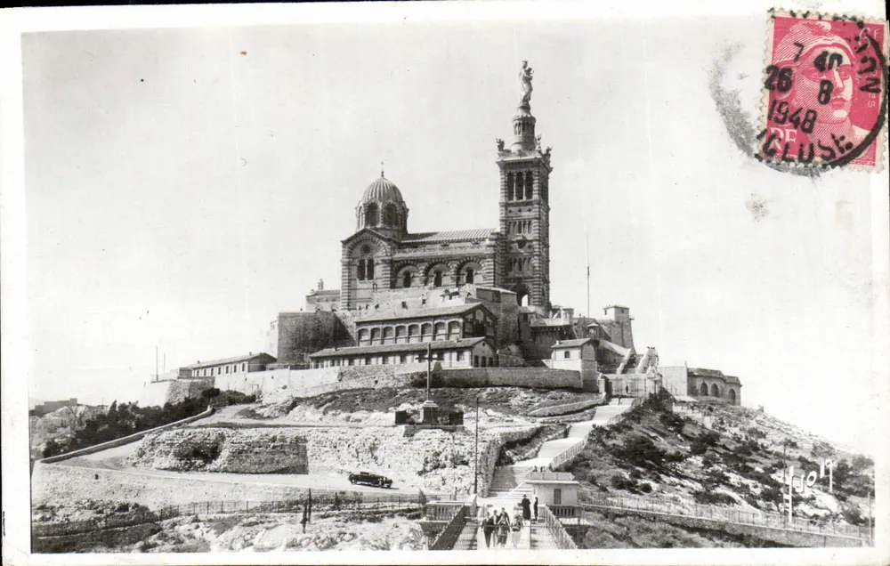 Notre-Dame de la Garde — Marseille — Éditions d'Art Jeuff - Vorderseite