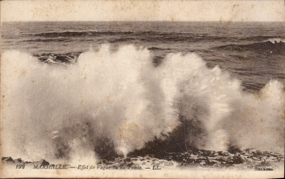 MARSEILLE — Effet de Vague du Prado — LL. SELCOVA - Voorkant