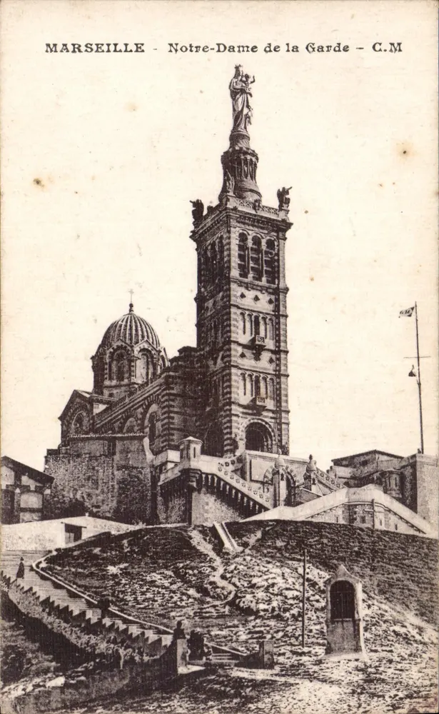 Marselha - Nossa Senhora da Guarda - C.M - Frente
