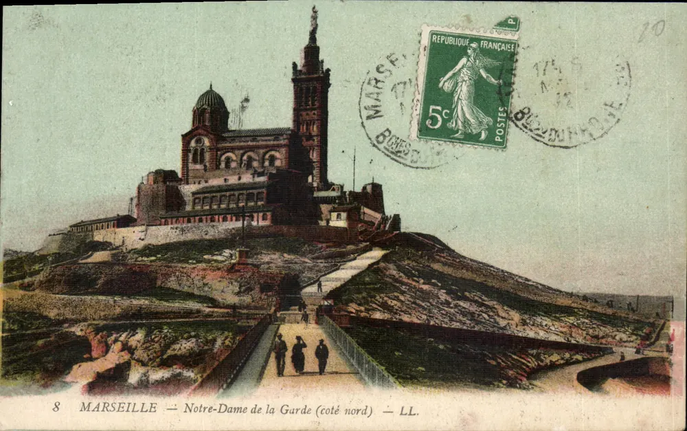 Marseille — Notre-Dame de la Garde (nördliche Seite) — LL. - Vorderseite