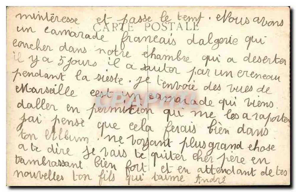Marseille — Die Kathedrale und Notre-Dame de la Garde - Rückseite