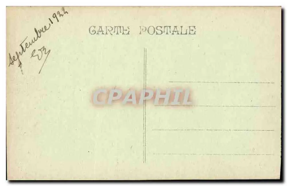 Marseille - Die Corniche - Pont de la Fausse-Mounaie - P.B. - n°6 - Rückseite