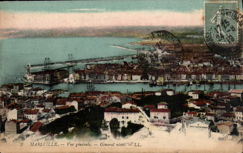 Marseille — Vista geral — LL. - Frente