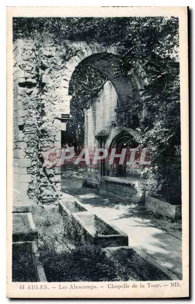 Arles — Les Alyscamps — Kapelle der Turm — ND. - Vorderseite