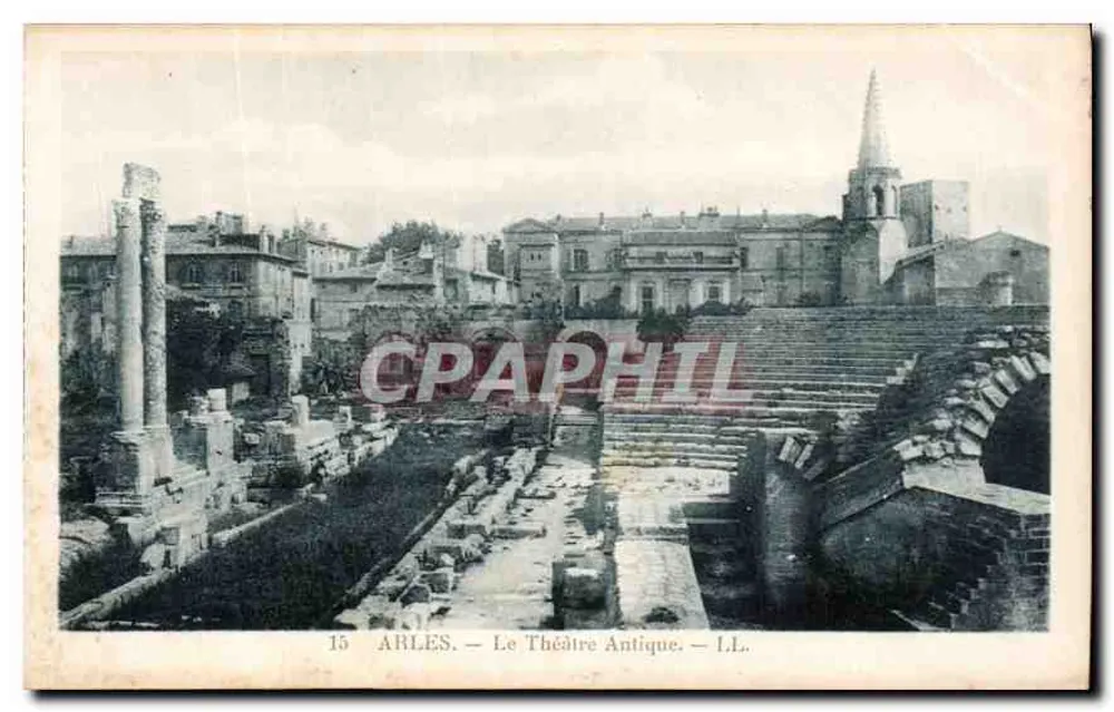 Arles — O Teatro Antigo — L.L. - Frente