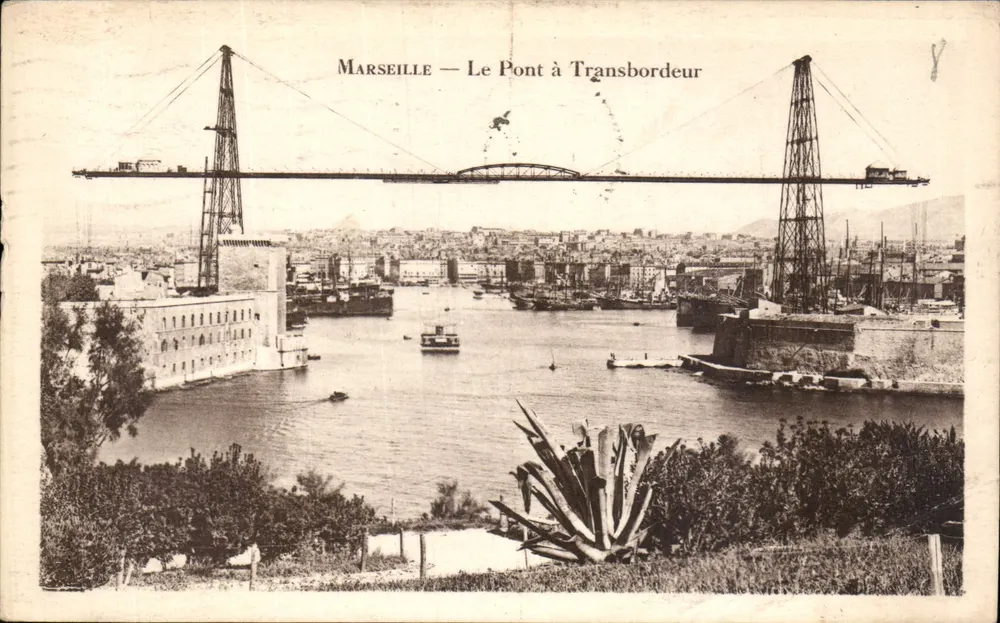 Marseille — O Ponte de Transbordo — Editor não identificado - Frente