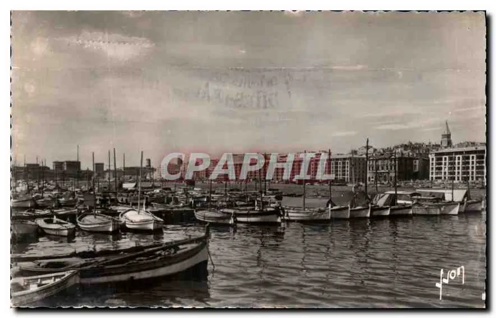 Der alte Hafen — Marseille — Französische Ausgaben - Vorderseite