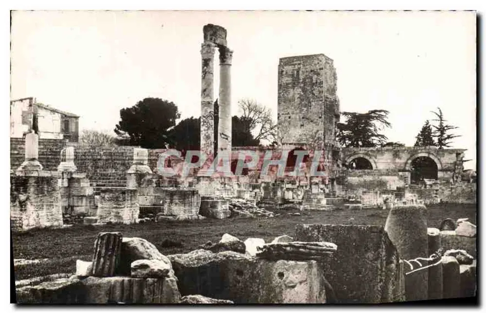 Das antike Theater von Arles — Römische Provence — Verlag: J. Favard de Cimiez - Vorderseite
