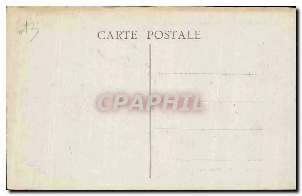 Marseille — Der alte Hafen und N.-D. de la Garde - Rückseite