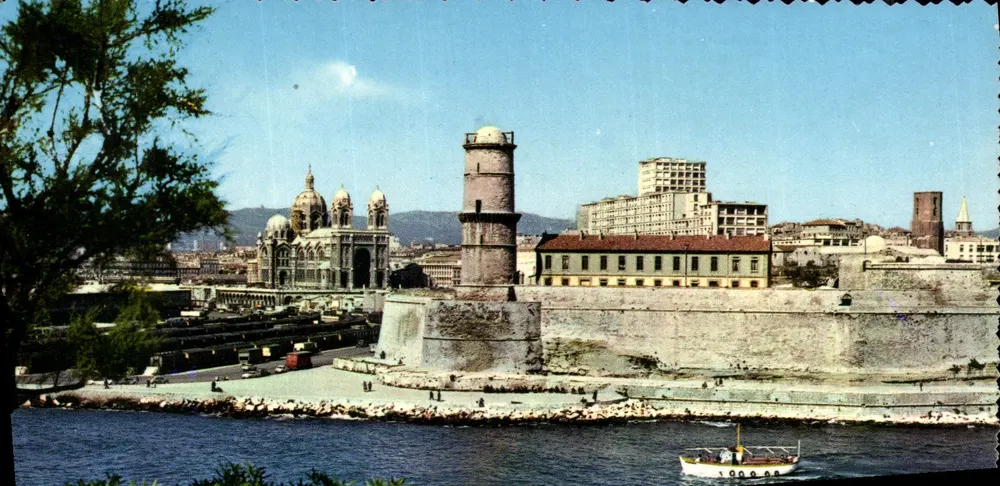 Alter Hafen und die Kathedrale — Marseille — Verleger « ABYchroma » - Vorderseite