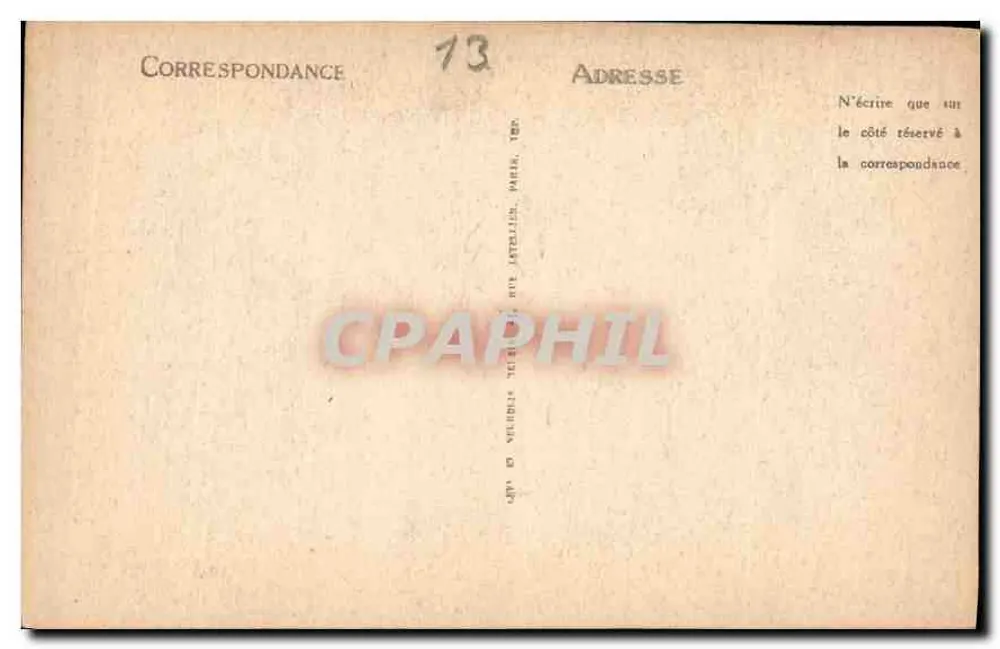 Aix-en-Provence — Alte Pforte — Rue Thiers — LL. - Rückseite