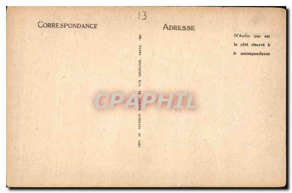 Aix-en-Provence — Alte Tür, Cours Mirabeau — LL. - Rückseite