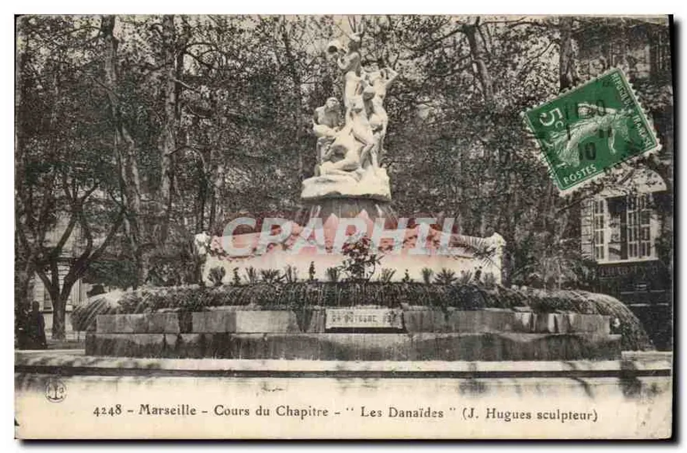 Marseille - Cours du Chapitre - 'Les Danaïdes' (Sculpteur J. Hugues) - Vorderseite