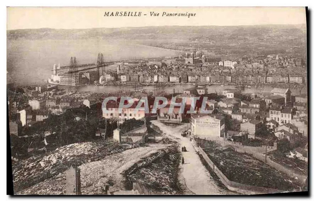 Marseille — Vista Panorâmica — Editor não identificado, número de série não visível - Frente