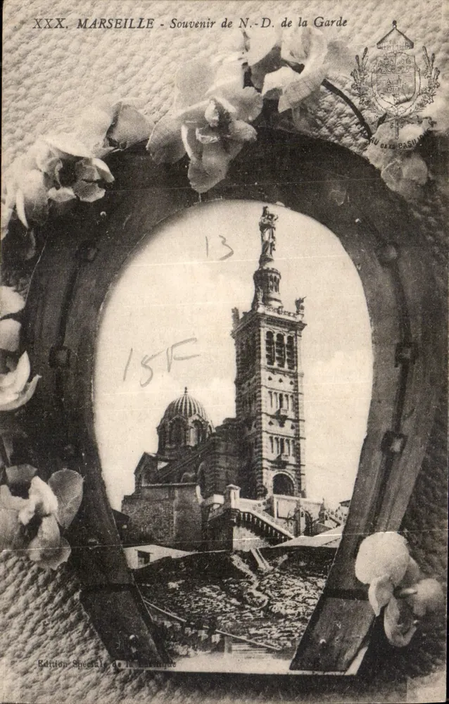 Marsella - Recuerdo de Nuestra Señora de la Guardia — Edición Sheerale de la Historique - Anverso