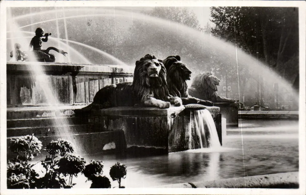Grande Fontaine — Detail — Les Éditions Réaltys, Nice, n° 3054 - Vorderseite