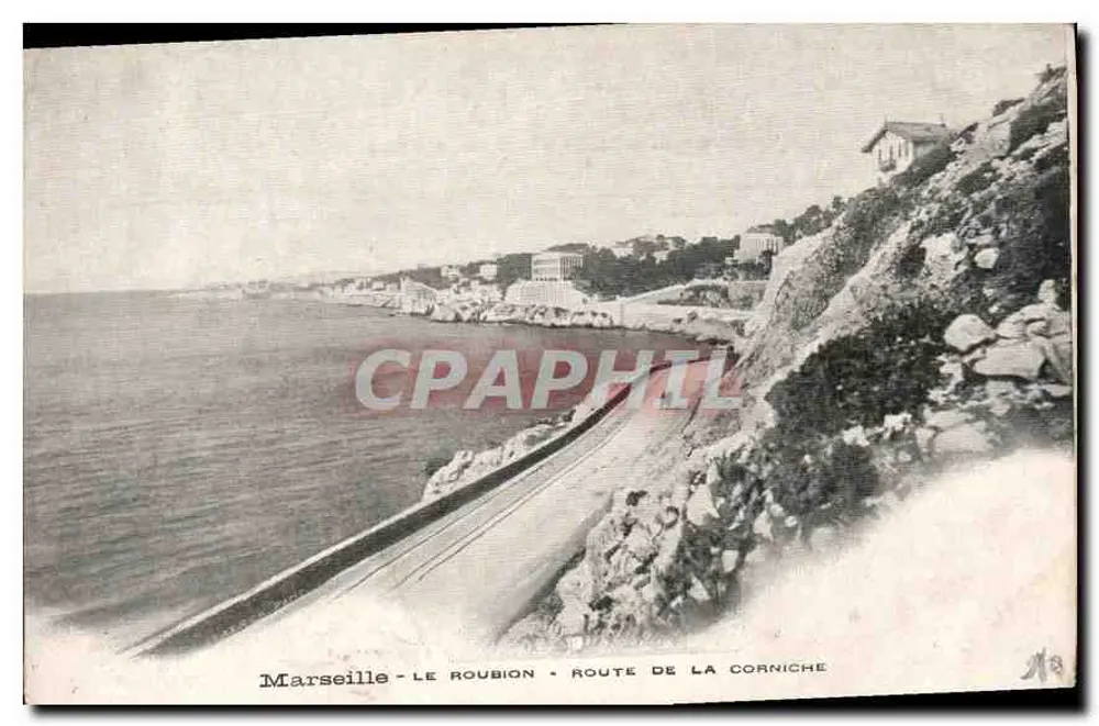 Marseille - Le Roubion - Estrada da Corniche - Frente