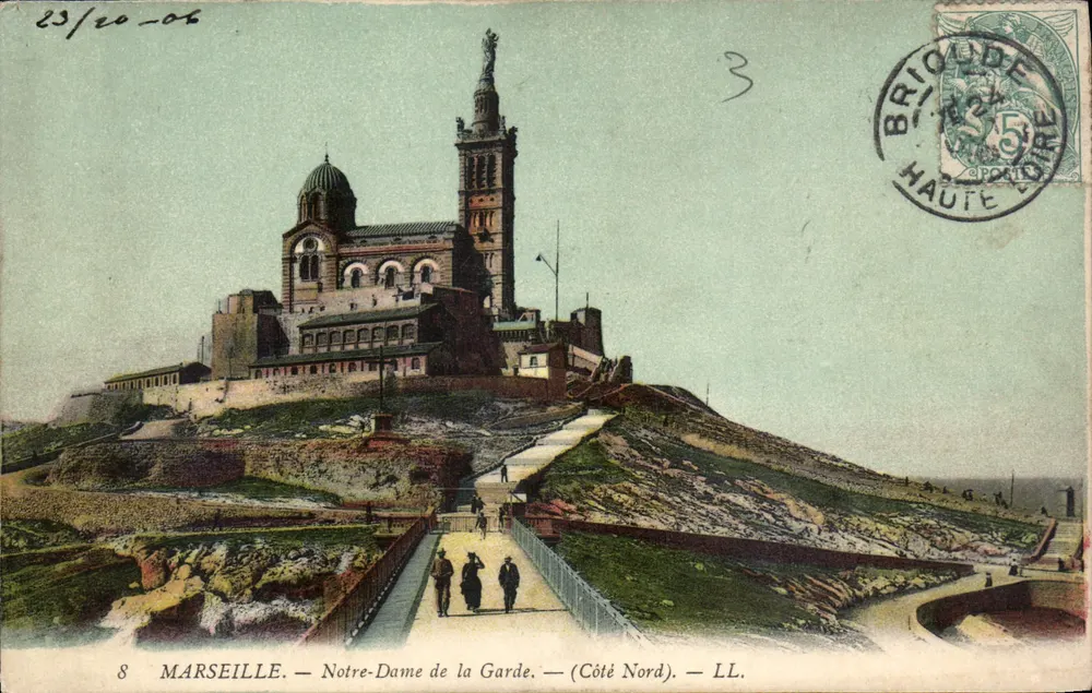 Marseille — Notre-Dame de la Garde — (Nordseite) — LL. - Vorderseite