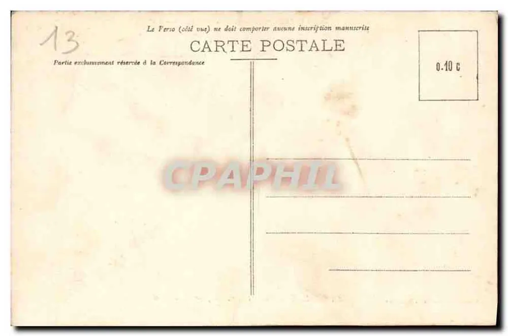 Marseille - Farol costeiro, um dia de mistral — Edição especial da Basílica - Verso