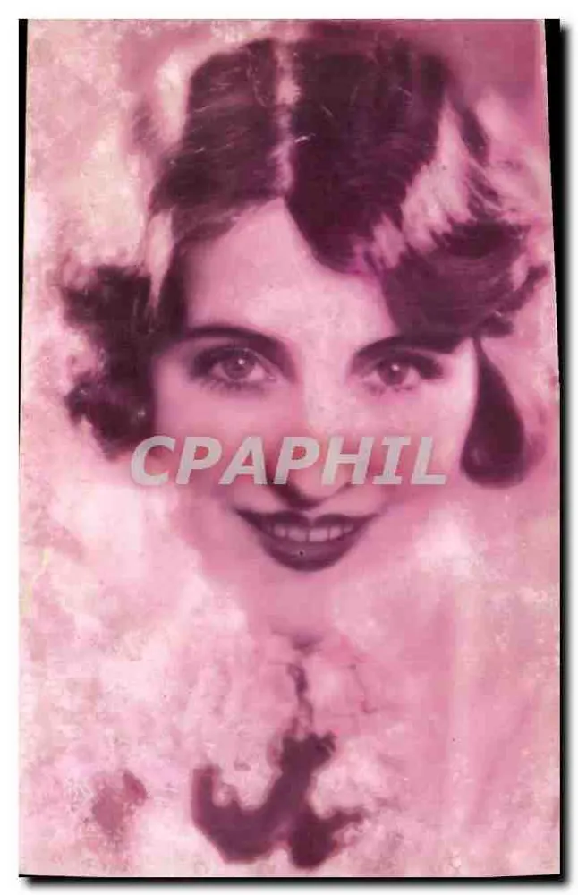 Retrato de uma mulher — época 1930 — sem editor ou número visível - Frente