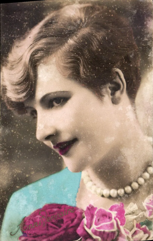 Mujer joven — retrato — Aniversario 168 - Anverso