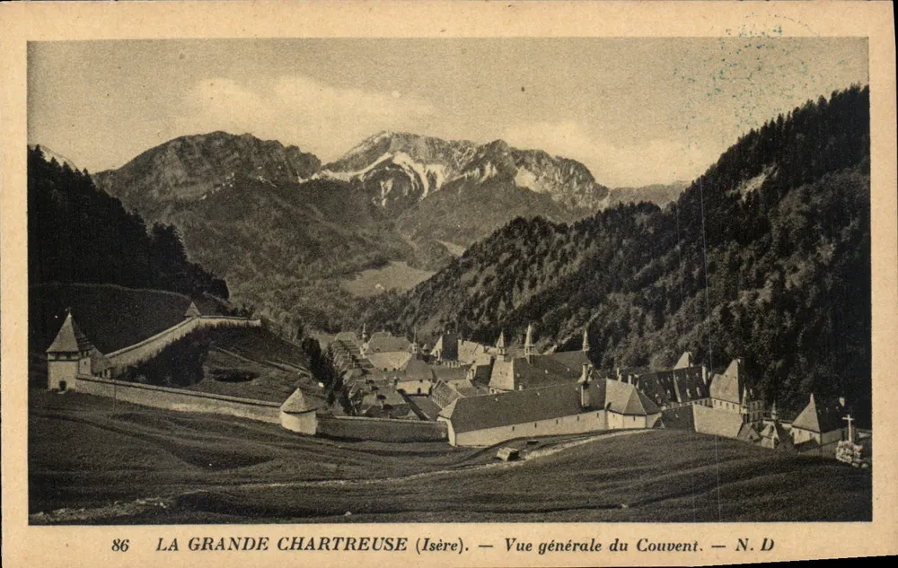 La Grande Chartreuse (Isère) — Allgemeiner Blick auf das Kloster — N.D. - Vorderseite