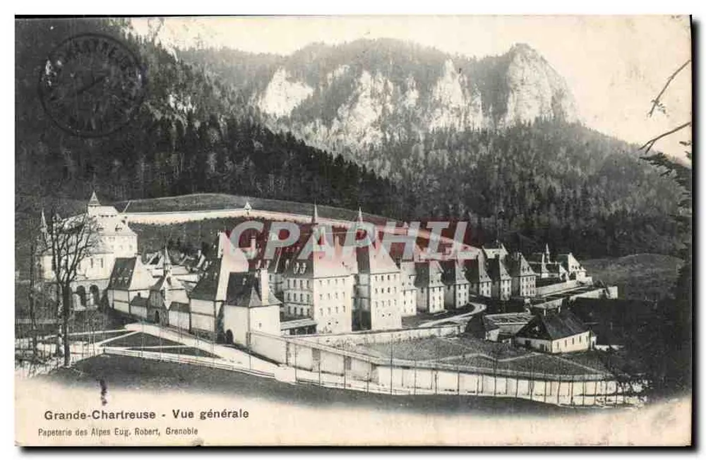 Grande-Chartreuse - Vista geral — Papeterie des Alpes Eug. Robert, Grenoble - Frente