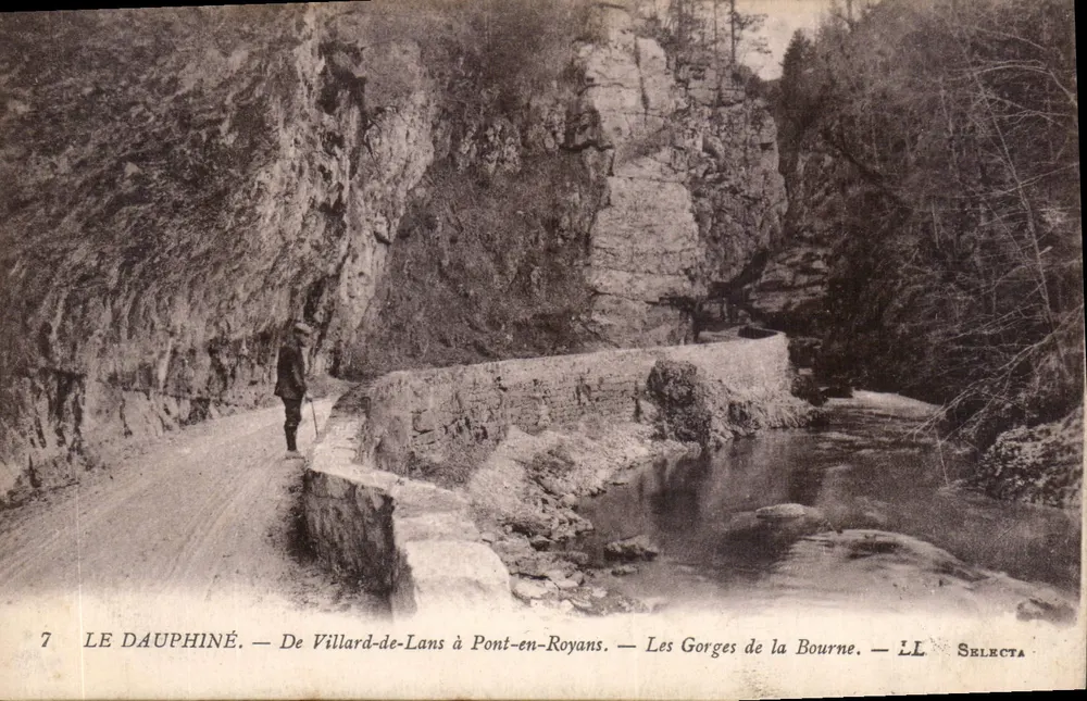 Die Gorges de la Bourne — Von Villard-de-Lans nach Pont-en-Royans — LL Selecta - Vorderseite
