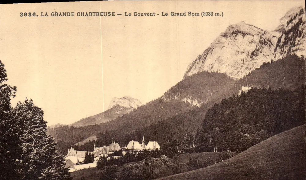 A Grande Chartreuse — O Mosteiro — O Grande Som (2033 m.) - Frente