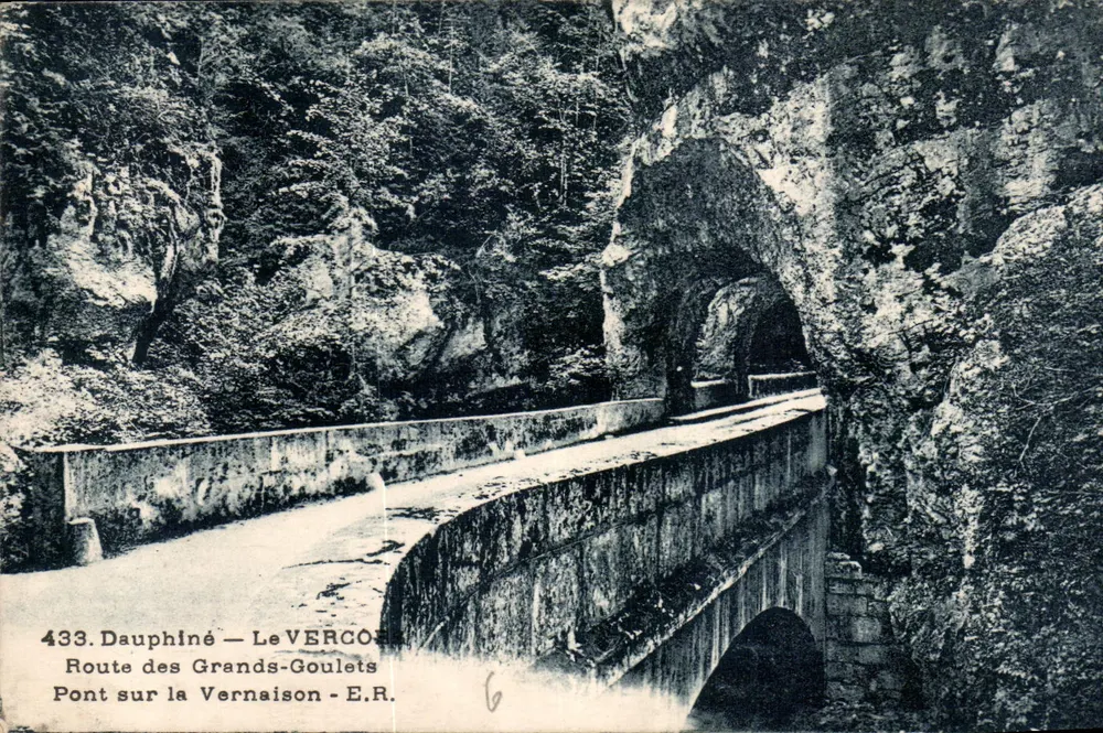 Dauphiné - Le VERCOS - Brücke über die Vernaison - E.R. - n°433 - Vorderseite