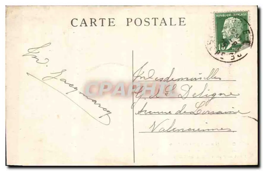 Dauphiné - Le VERCOS - Brücke über die Vernaison - E.R. - n°433 - Rückseite
