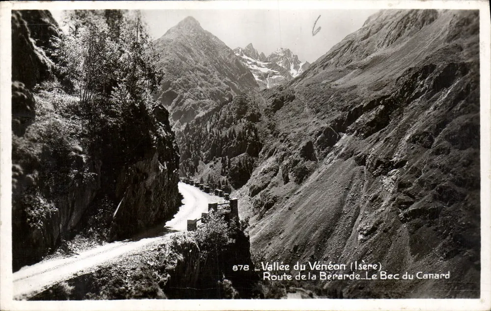 Vallée du Vénéon (Isère) — Route de la Bérarde, Le Bec du Canard — Édition Palamino - Vorderseite