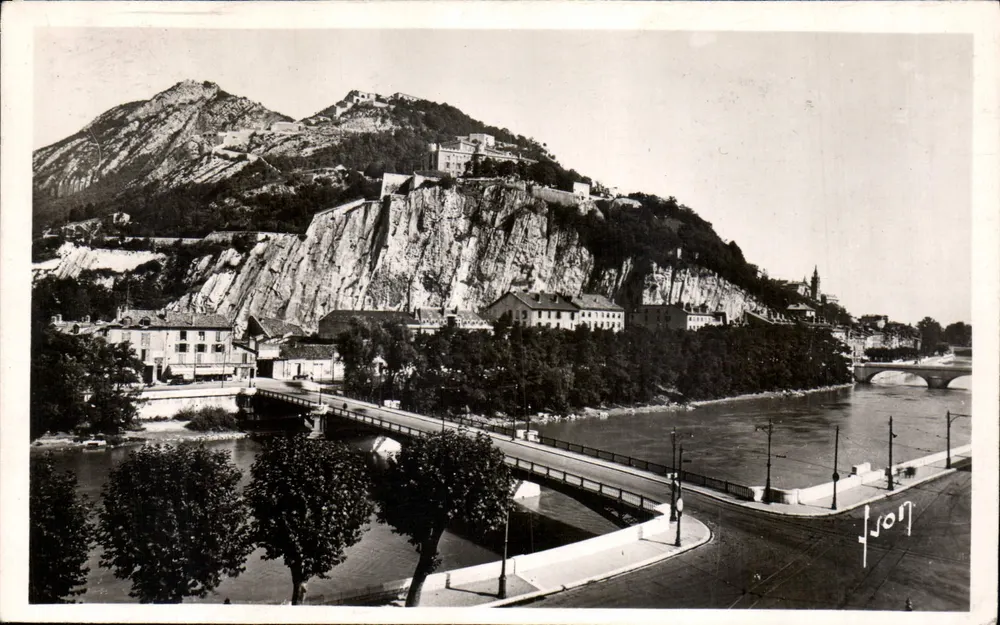 Forts von Rabelais und die Brücke der Isère — Grenoble — Éditions d'Art Yvon, Paris - Vorderseite