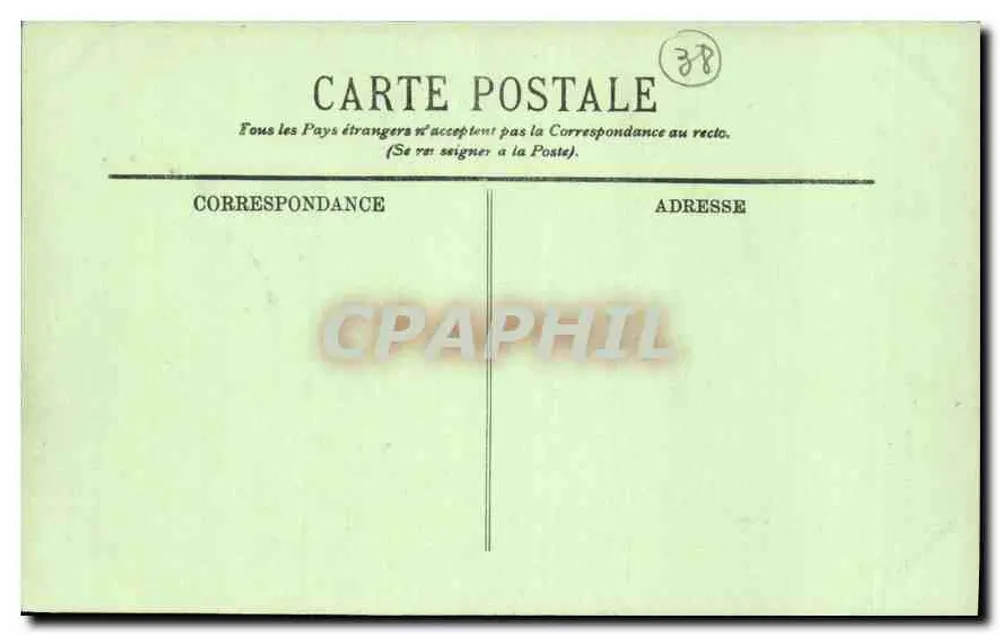 Grenoble — Panorama — A Isère e as Alpes — LL. - Verso