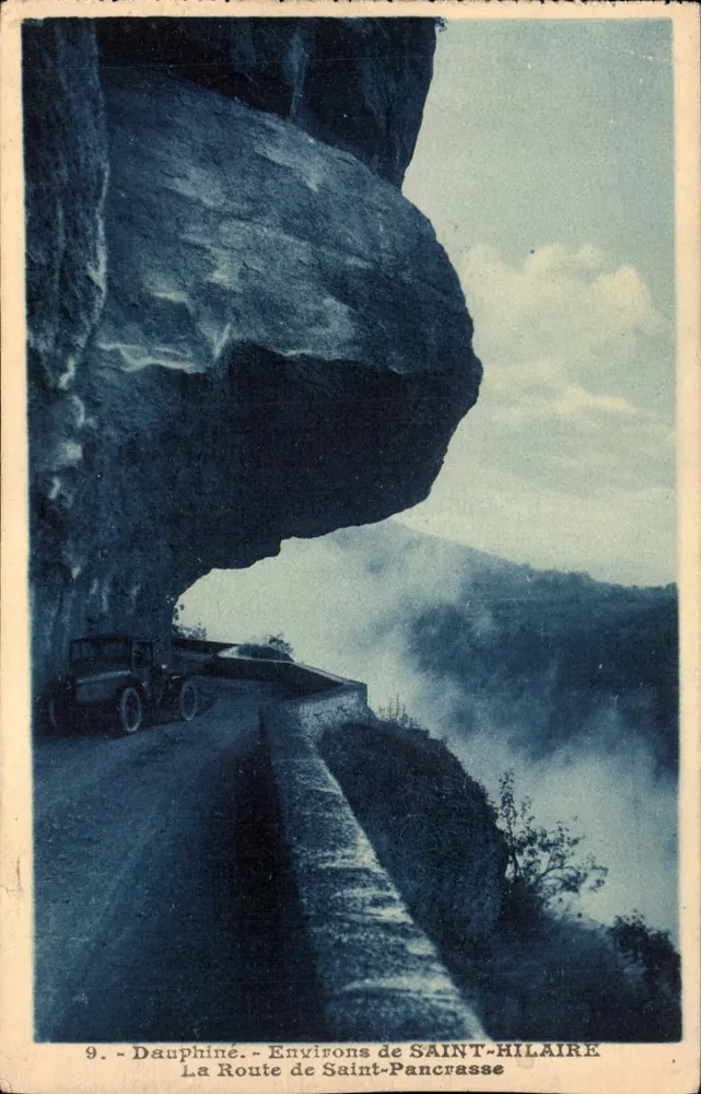 Die Straße von Saint-Pancrasse — Dauphiné — Umgebung von SAINT-HILAIRE - Vorderseite