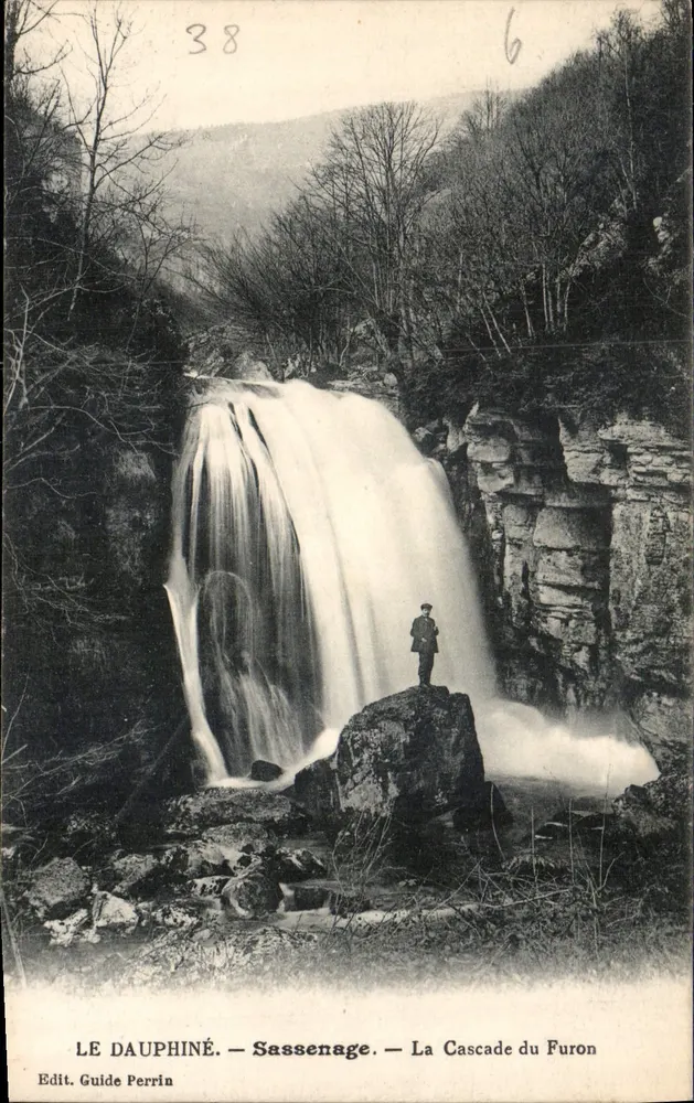 Sassenage — Die Furon-Wasserfälle — Edit. Guilde Perrin - Vorderseite