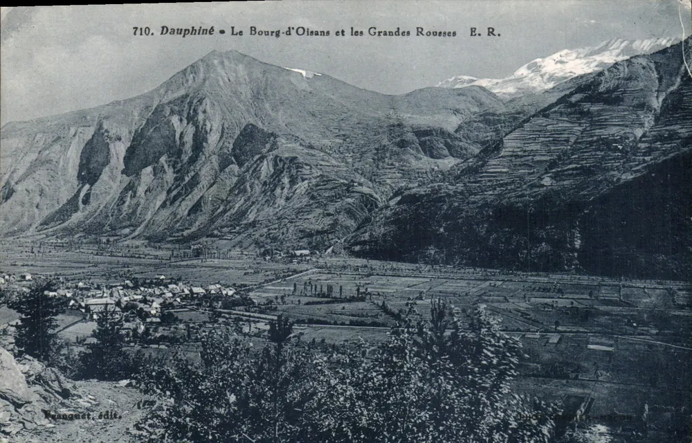 Dauphiné — Le Bourg-d'Oisans und die Grandes Rousses — Banquet, Verlag - Vorderseite