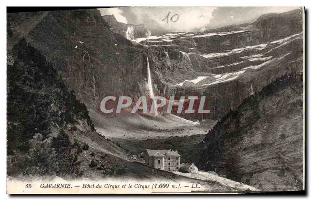 Gavarnie — Hotel do Circo e o Circo (1.600 m.) — LL. - Frente
