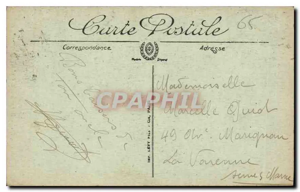 Lourdes — A Gruta e a Basílica — LL. n° 328 - Verso