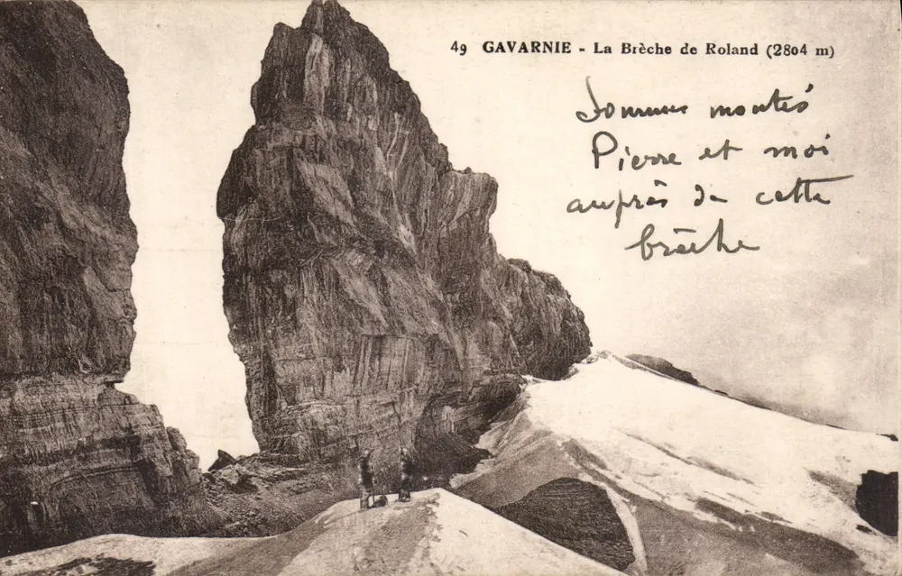 Gavarnie - A Brecha de Roland (2804 m) — editor Gavarnie, n° 49 - Frente