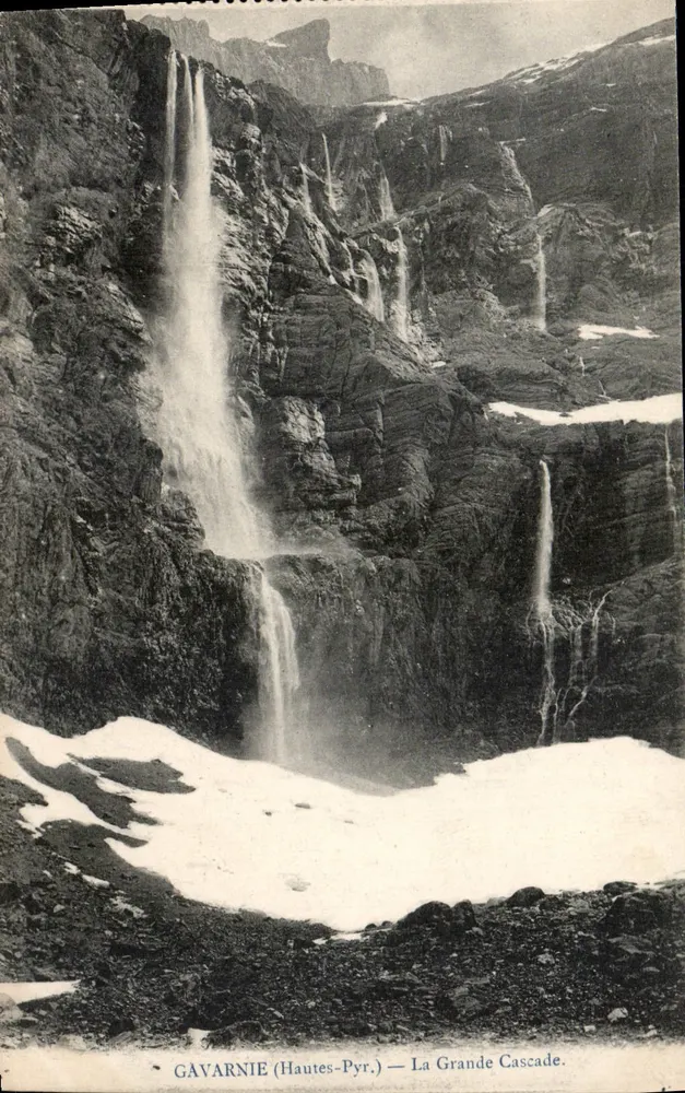 Gavarnie (Hautes-Pyrénées) — La Grande Cascade — Verleger C.C. Nr. 65 - Vorderseite