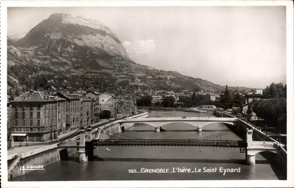 Grenoble - A Isère - O Santo Eynard — A Garça, edição exclusiva - Frente