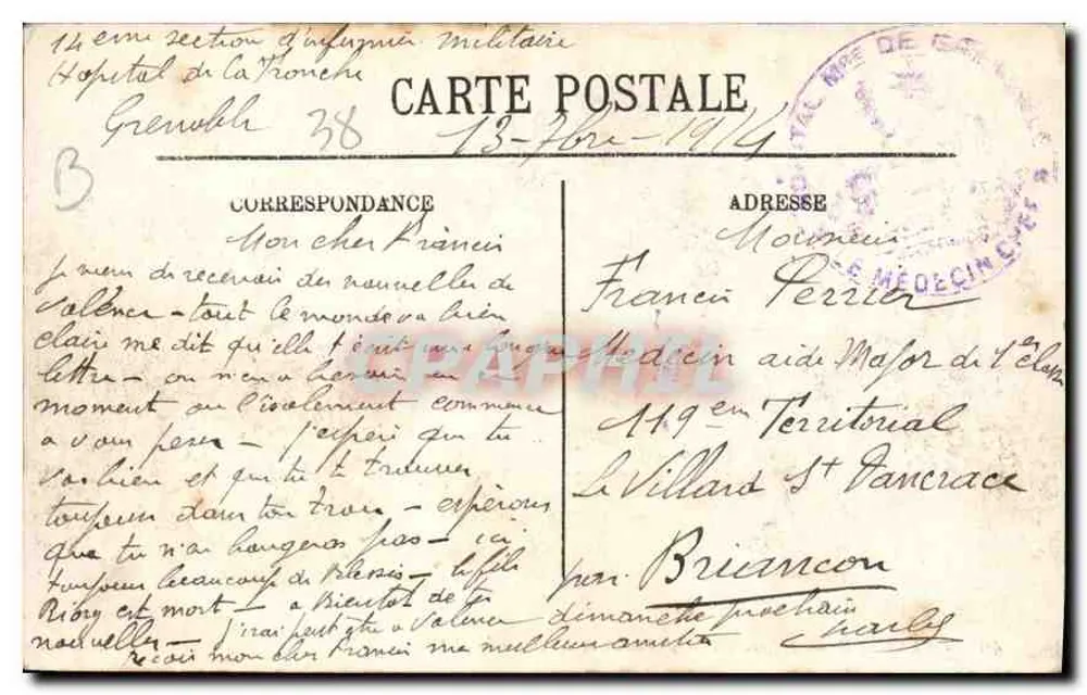 Grenoble — A Isère na Ilha do Amor e as Alpes — Selecta - Verso