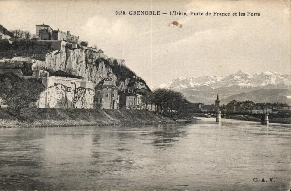 Grenoble — Die Isère, Tor von Frankreich und die Festungen — Cl.A.V. n°0130 - Vorderseite