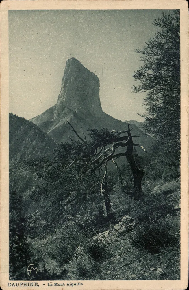 Dauphiné - Mont Aiguille — Edição Marinatto Frères, n° 38 - Frente