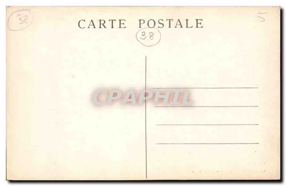 Dauphiné - Sassenage — La Grotte carrée und die Passerelle - Rückseite