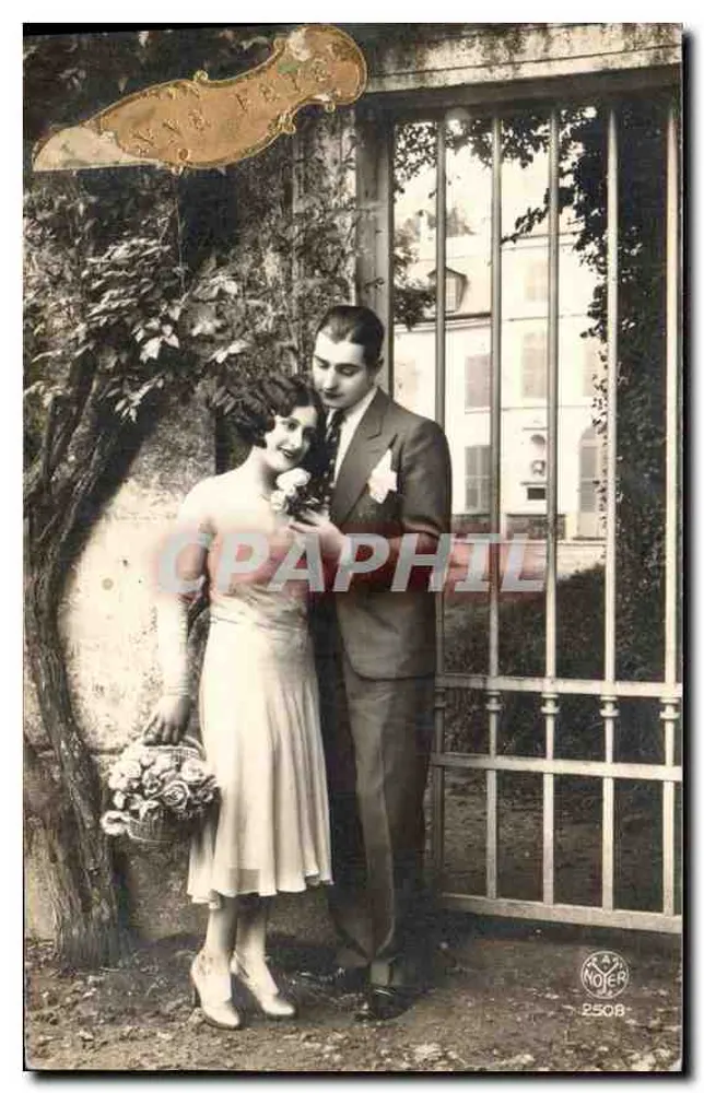 Casal diante de uma grade — Nojer, n° 2508 - Frente
