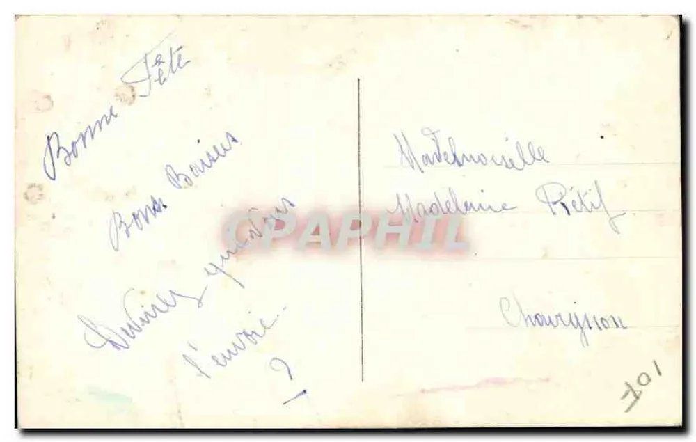 Casal diante de uma grade — Nojer, n° 2508 - Verso