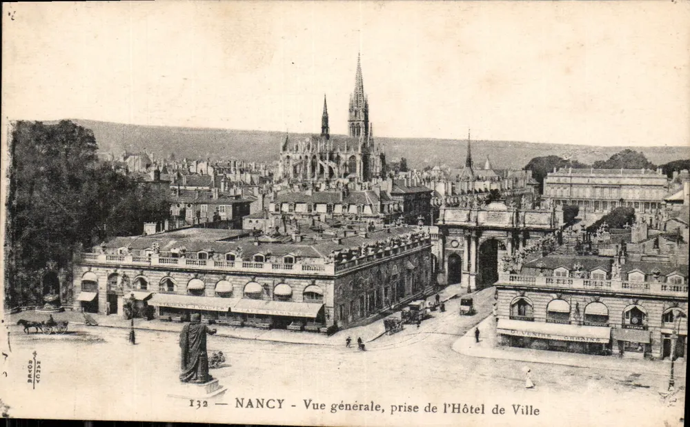 NANCY — Allgemeiner Blick, aus dem Rathaus genommen — Bracos 132 - Vorderseite